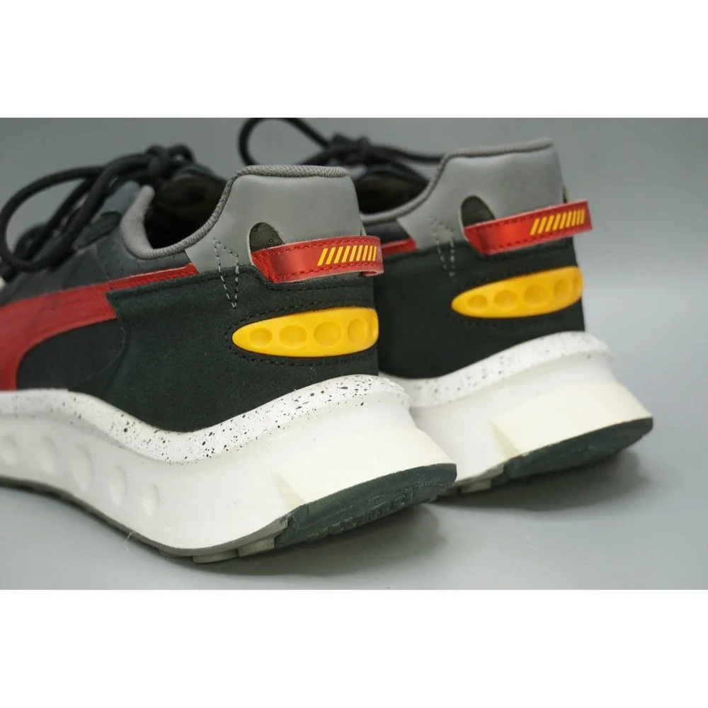 PUMA Wild Rider Layers Men's Athletic Shoes Ferrari Sneakers US 10